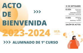 Acto de Bienvenida 2023-2024 – Alumnado de 1º Curso