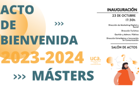 Acto de Bienvenida 2023-2024 – Másteres
