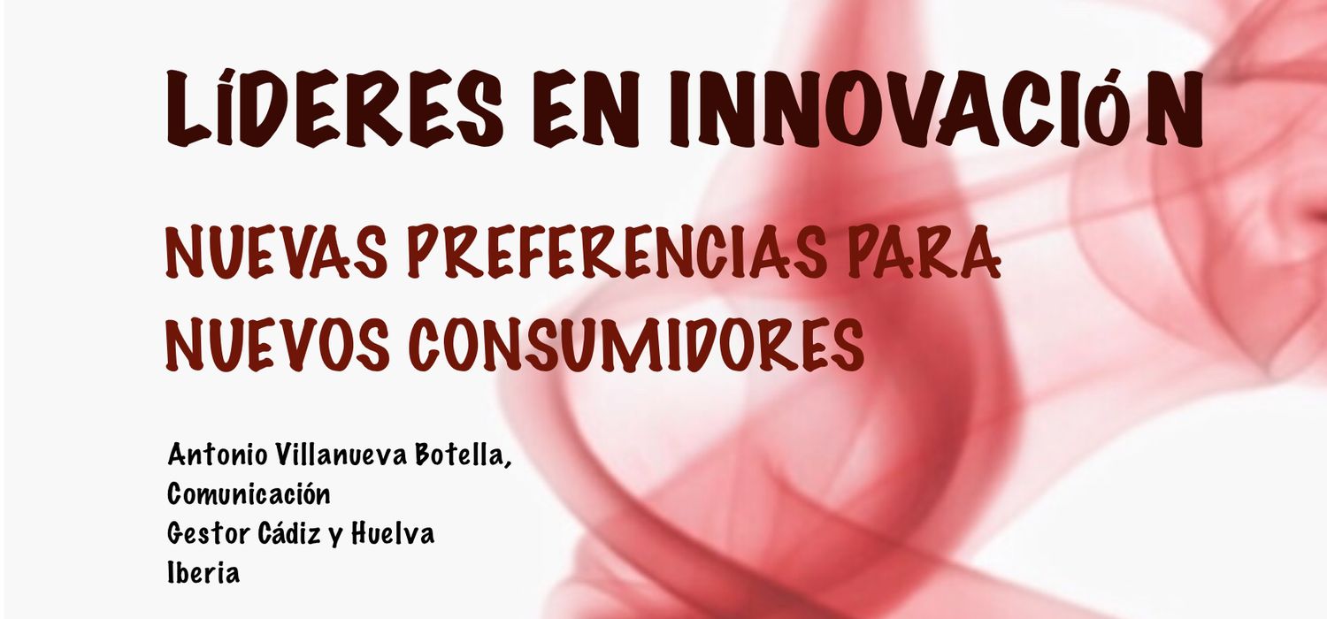 Conferencia “Líderes en Innovación. Nuevas preferencias para nuevos consumidores” – D. Antonio Villanueva Botella (Comunicación – Gestor Cádiz y Huelva Iberia)