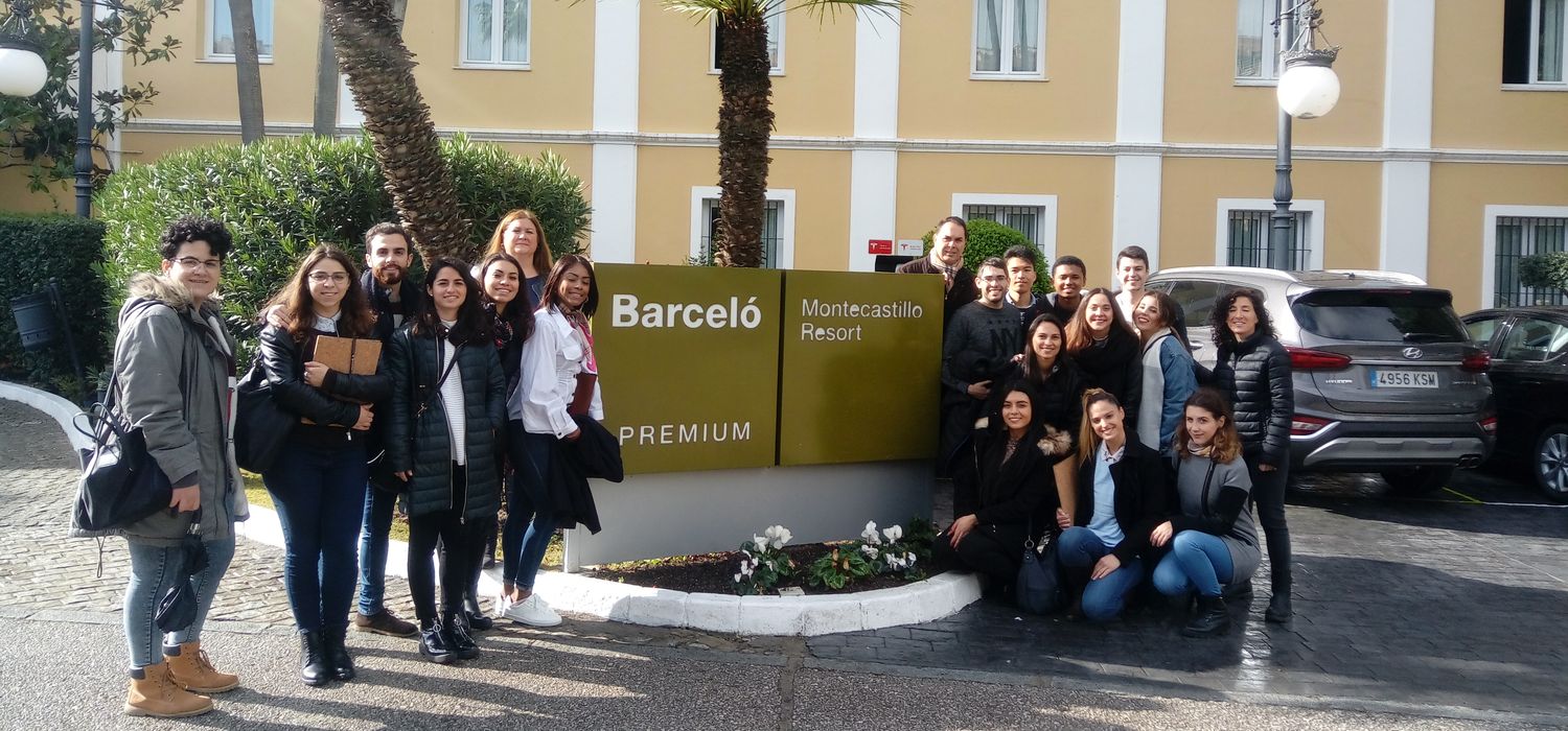 Visita Alumnos del Máster en Dirección Turística al Hotel Barceló Montecastillo
