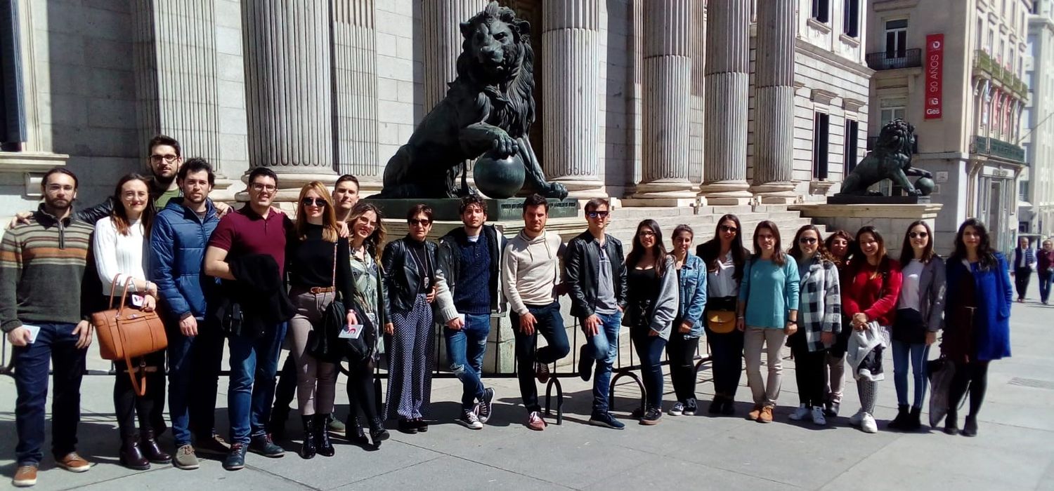 Visita Educativa en Madrid del alumnado del Grado en Gestión y Administración Pública