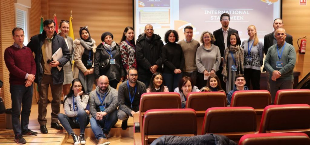 The Master’s Degree in Public Management and Administration was present at the International Staff Week.
