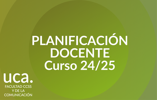 Planificación Docente Curso 2024/2025