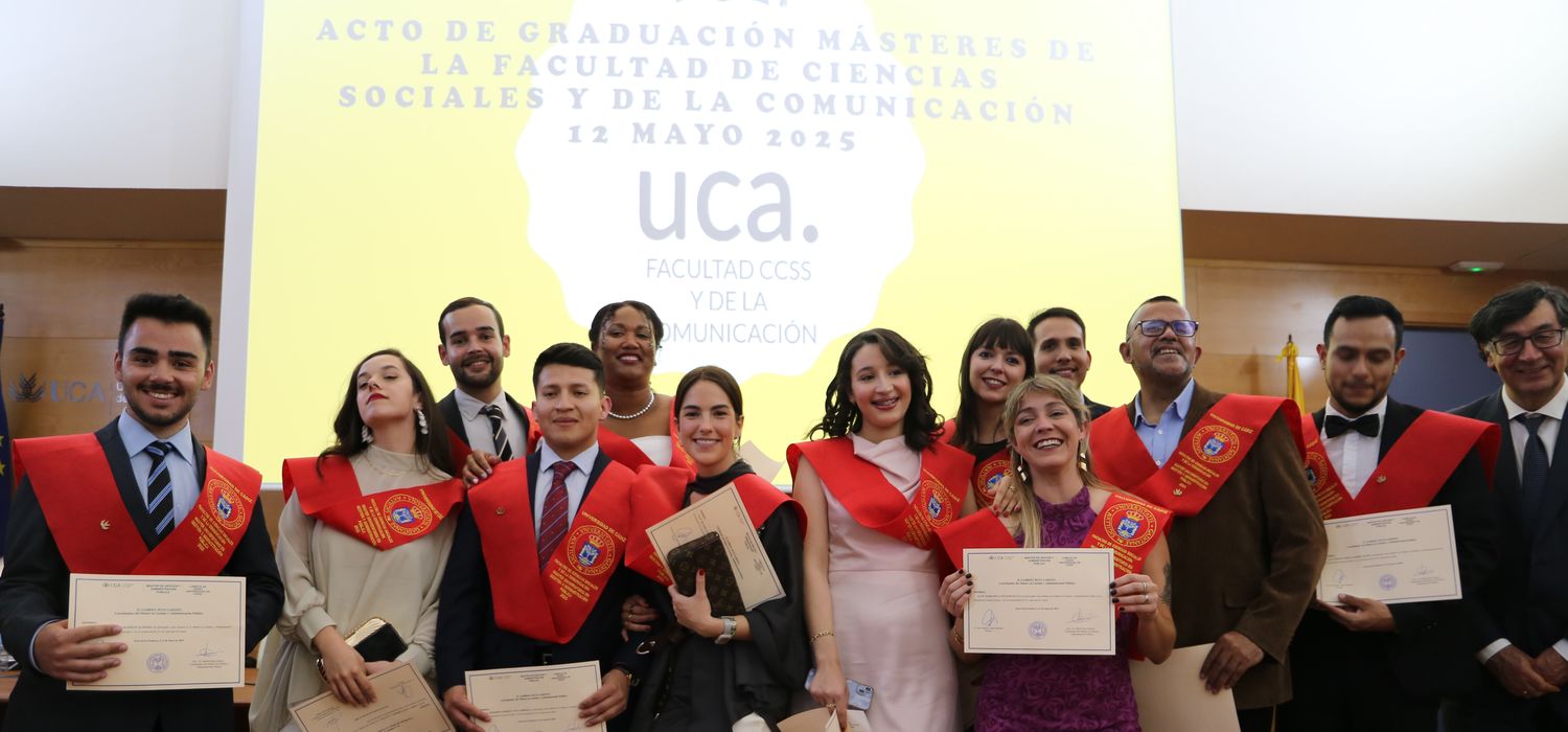 Acto de graduación de la promoción 2024-25 del máster