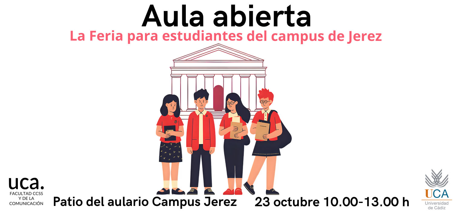 El campus de Jerez acoge Aula Abierta, la feria para estudiantes del Campus de Jerez