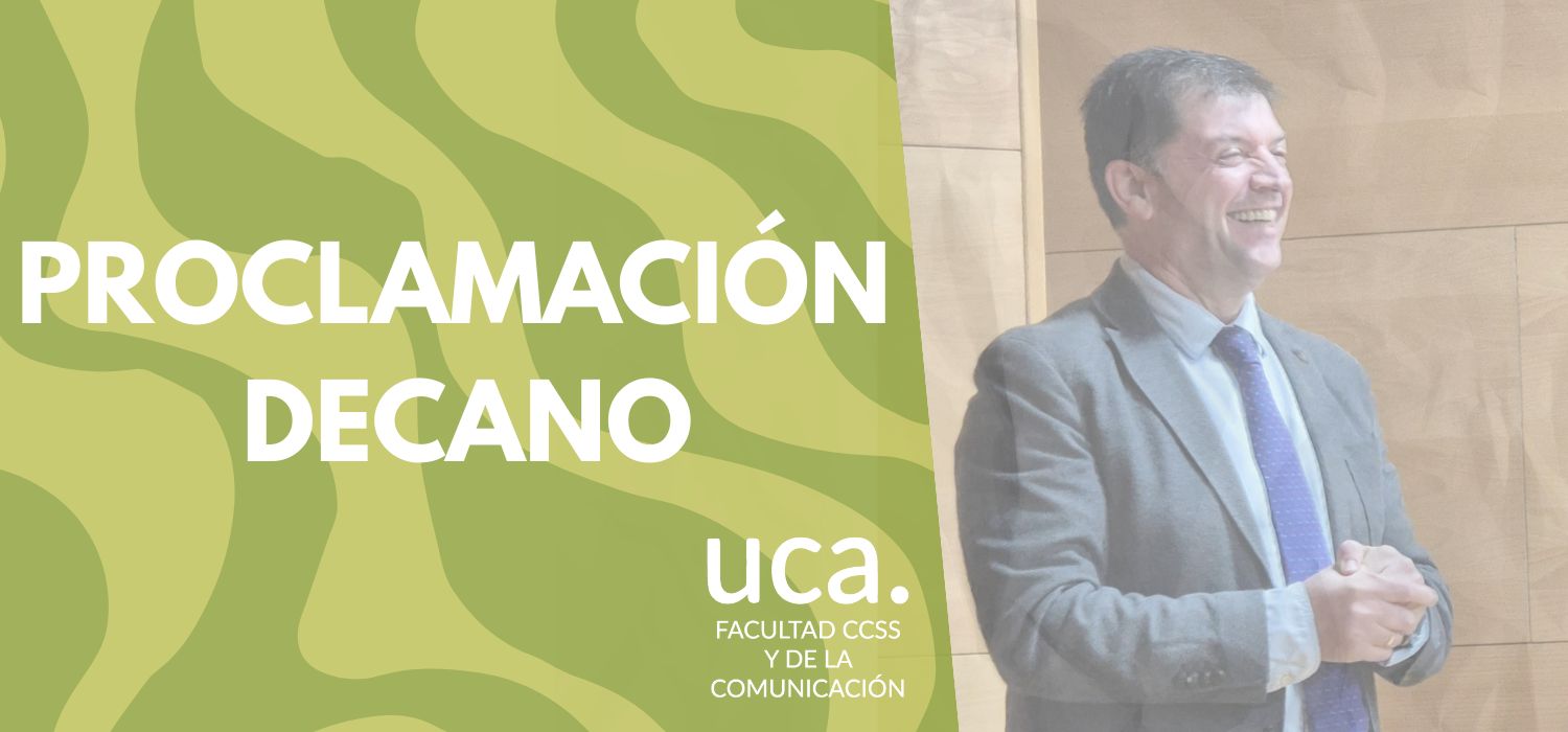 José Antonio López toma posesión como decano de la Facultad de Ciencias Sociales y de la Comunicación