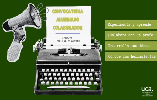 IMG Convocatoria de plazas de alumnado colaborador para el curso 2026/2027