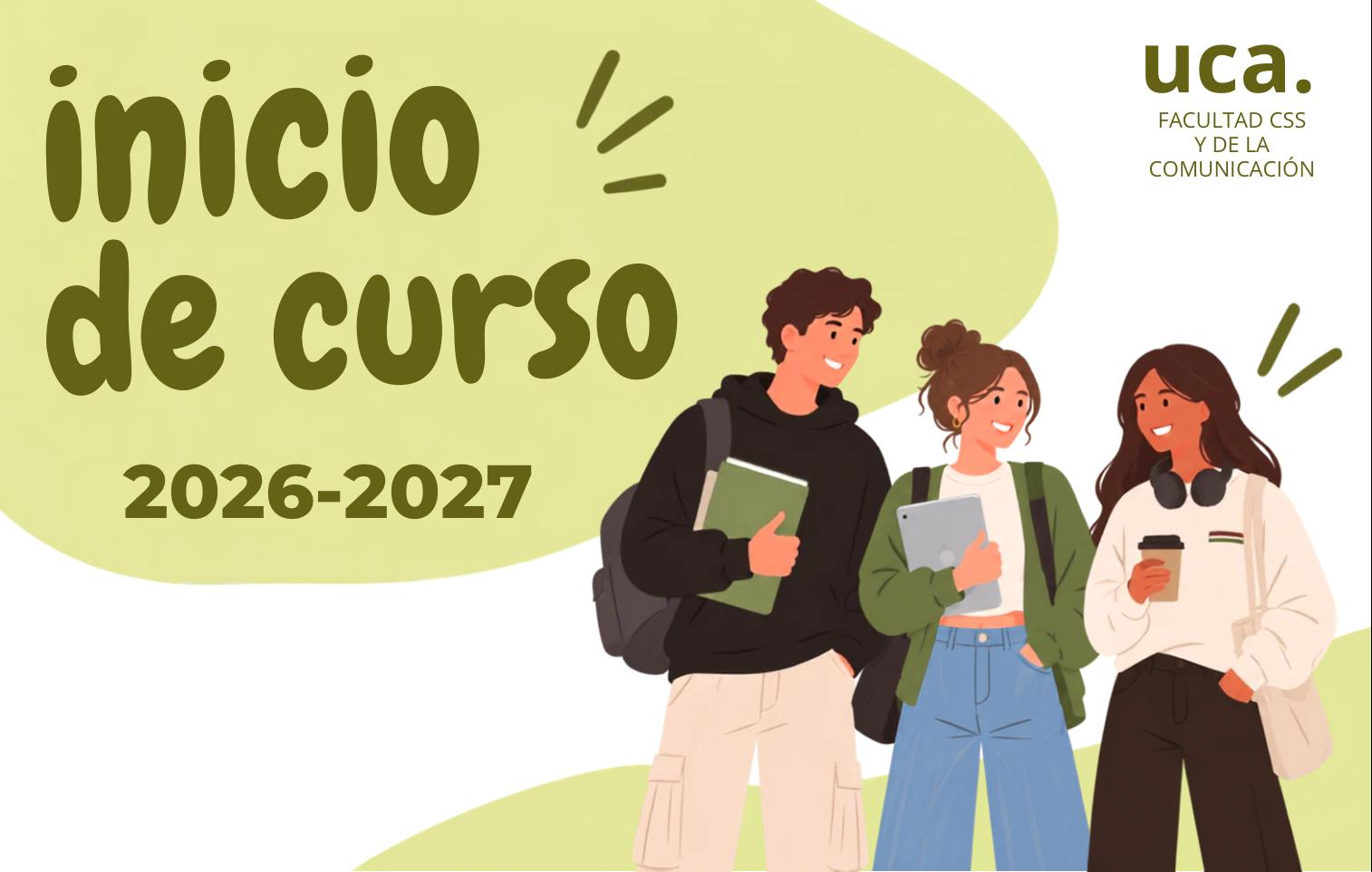 La Facultad de Ciencias Sociales y de la Comunicación arranca el nuevo curso con jornadas de bienvenida para el alumnado de primer año