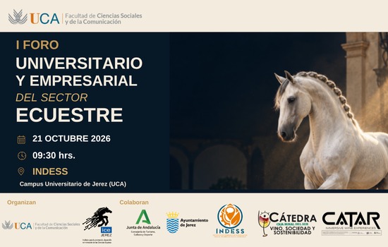 IMG La Universidad de Cádiz acogerá el I Foro Universitario y Empresarial del Sector Ecuestre