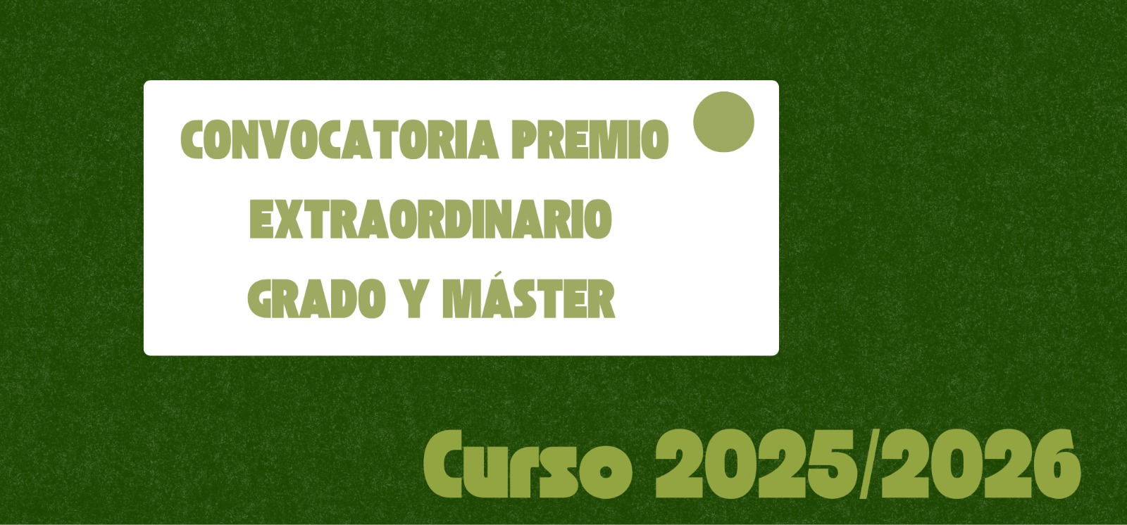 Premios extraordinarios para los títulos de grado y máster de la Facultad de Ciencias Sociales y de la Comunicación 25/26